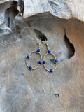 Silver - Lapis Lazuli Earrings