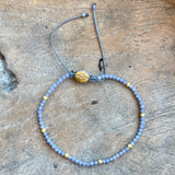 Silver - Tanzanite Silver Bracelet