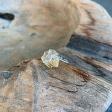 Silver - Raw Citrine Ring