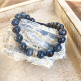 Blue Kynite Beaded Bracelet