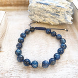 Blue Kynite Beaded Bracelet