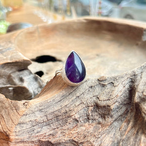 Amethyst Ring in Silver