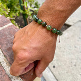 Jade Adjustable Beaded Bracelet